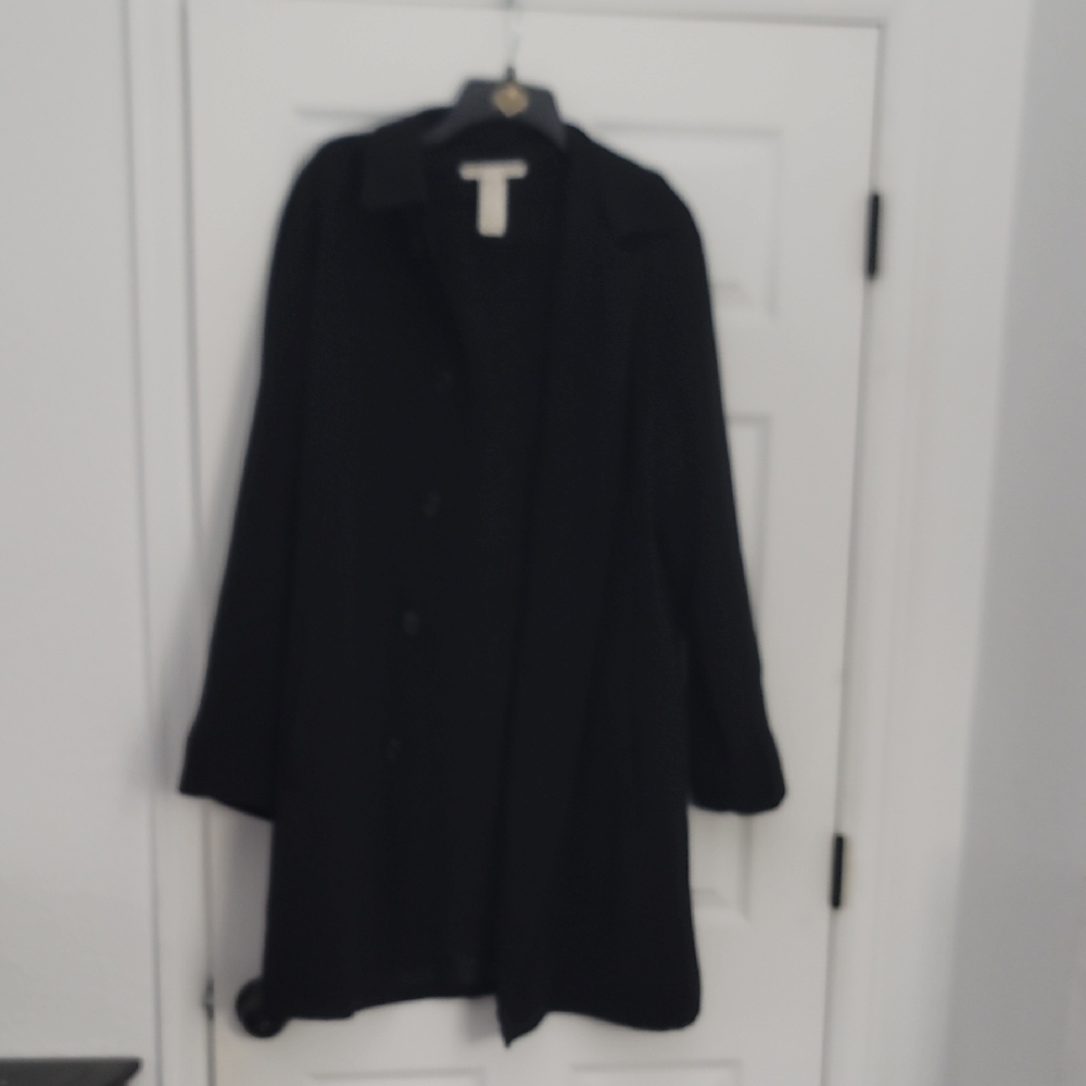 Perry Ellis Women's Black Coat
